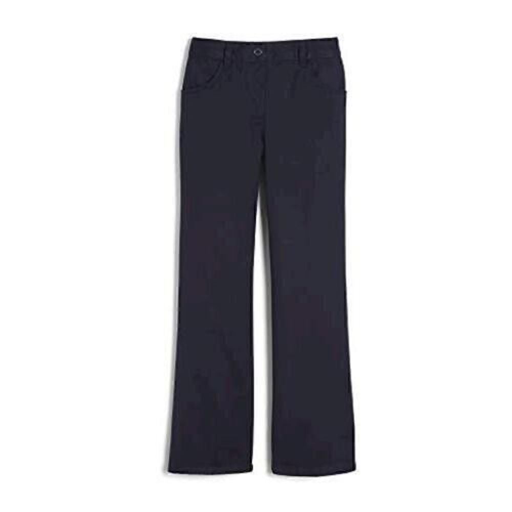 FRENCH TOAST Big Girls' Pull-On Pant, Navy, Size 20